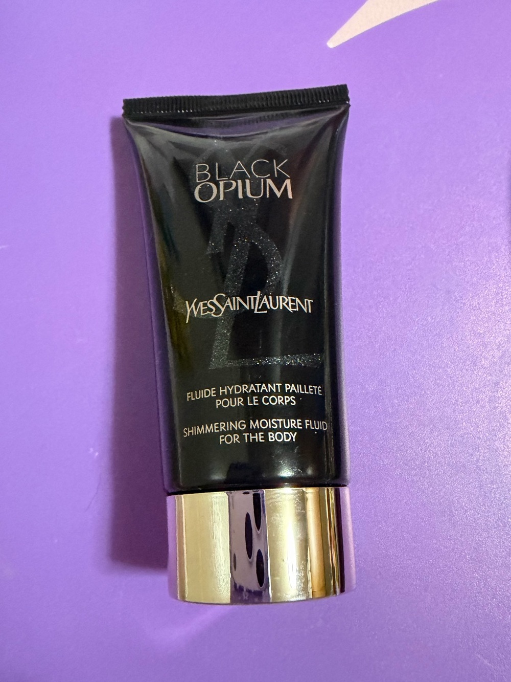 Yves Saint Laurent Black Opium Shimmering Body Highlighter - Black and Gold